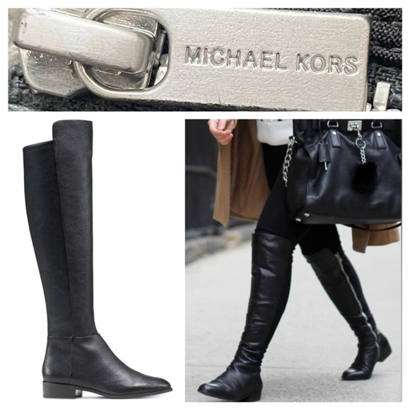 MICHAEL Michael Kors Shoes - MICHAEL KORS BROMLEY Riding Boots Black